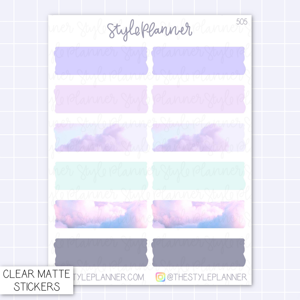 In the Clouds Clear Matte Collection