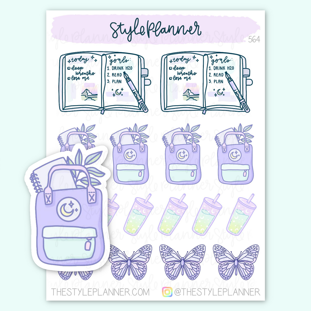 Journal Backpack Variety Stickers