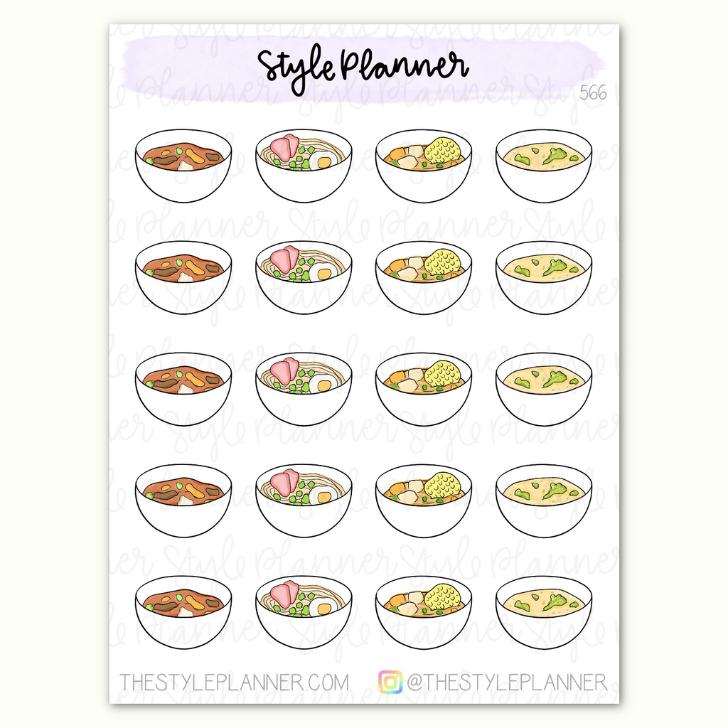 Soup Variety Stickers
