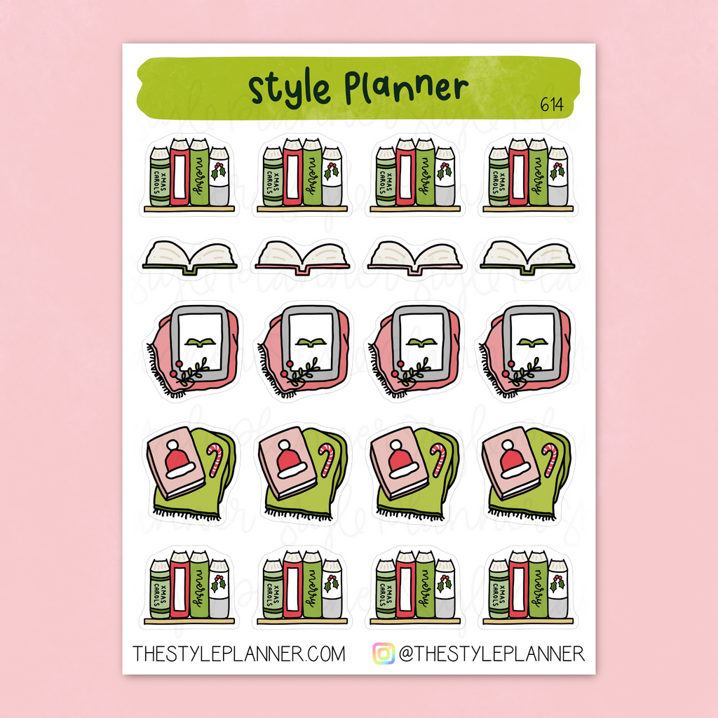 Holiday Reading Stickers