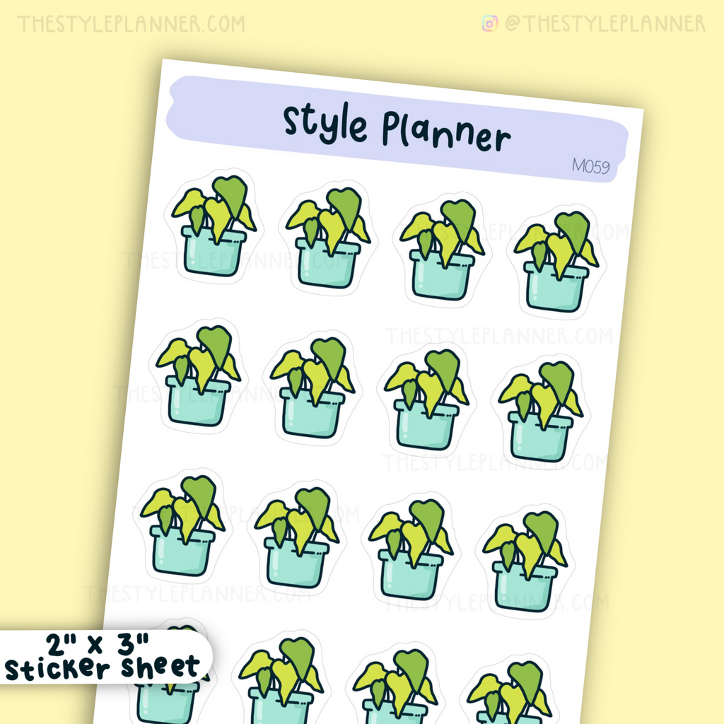 Mini Plant Stickers