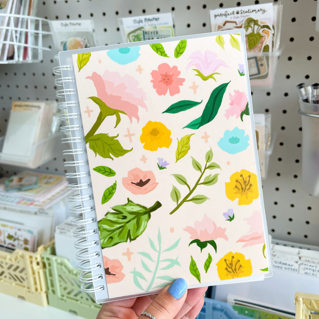 Spring Florals | Reusable Sticker Book