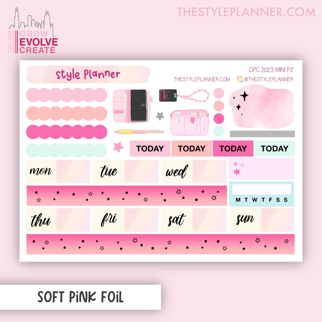 CPC 2023 Mini Kit (Standard Sizing) With Soft Pink Foil
