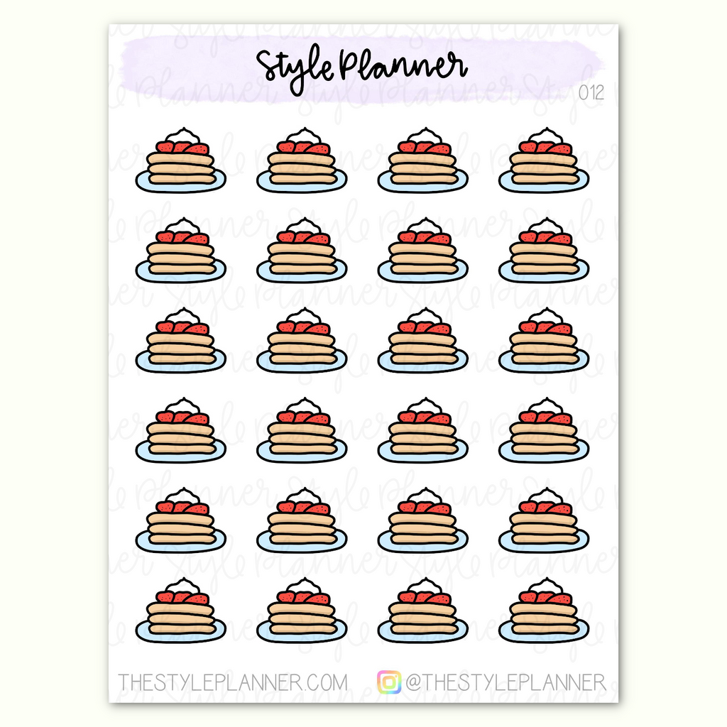 Pancakes Stickers
