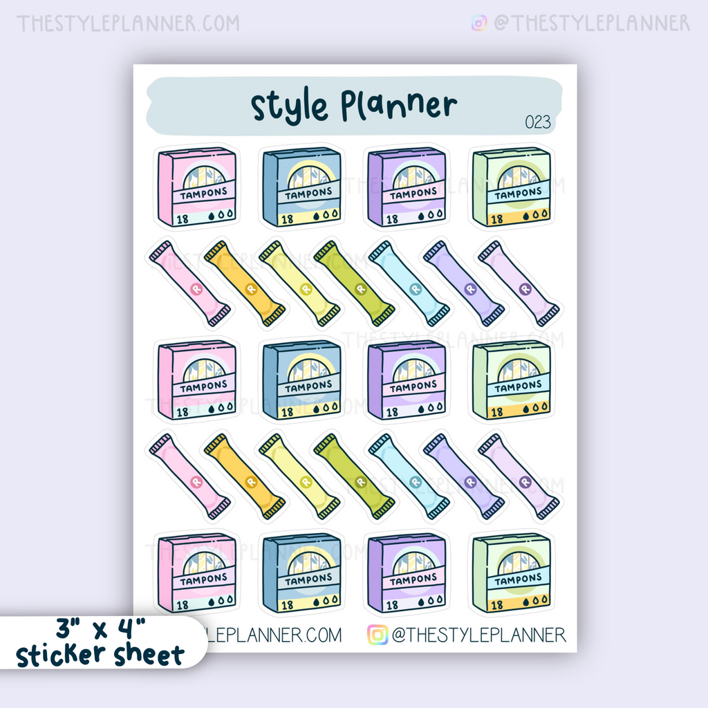 Tampon Stickers