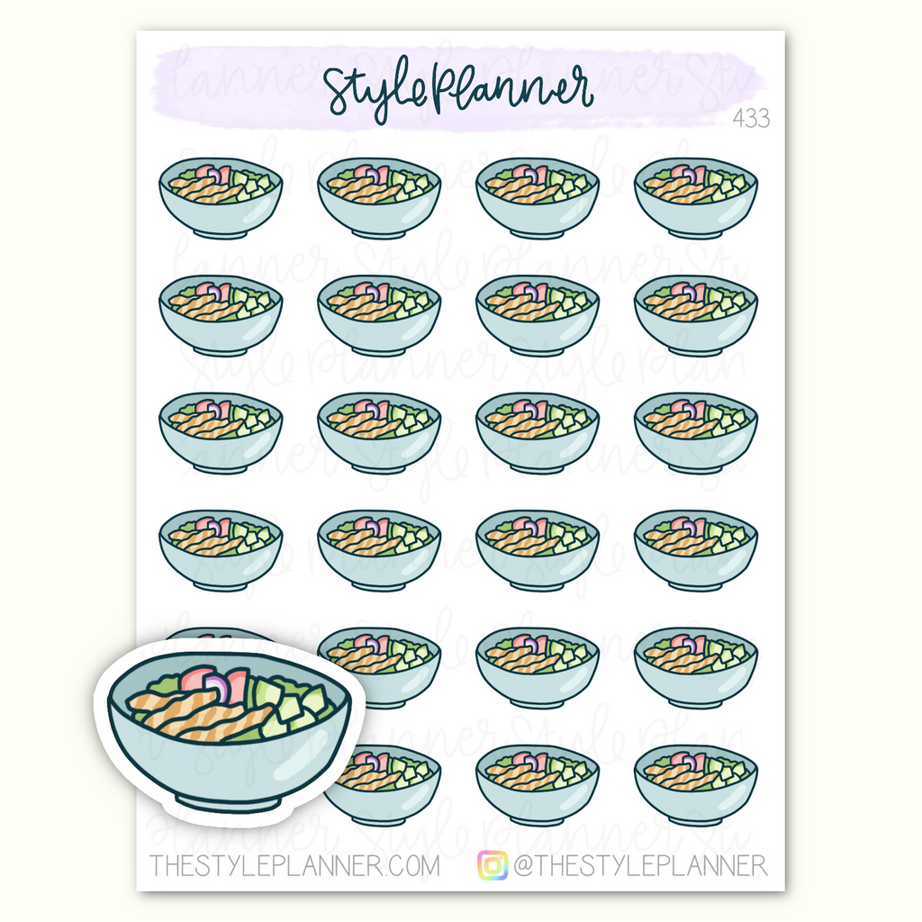 Salad Bowl Stickers
