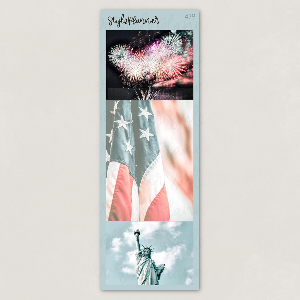 Independence Day Photo Stickers