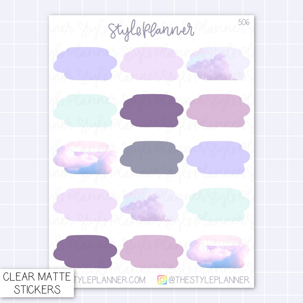 In the Clouds Clear Matte Collection