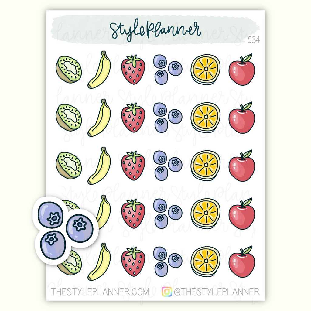 Fruits Stickers