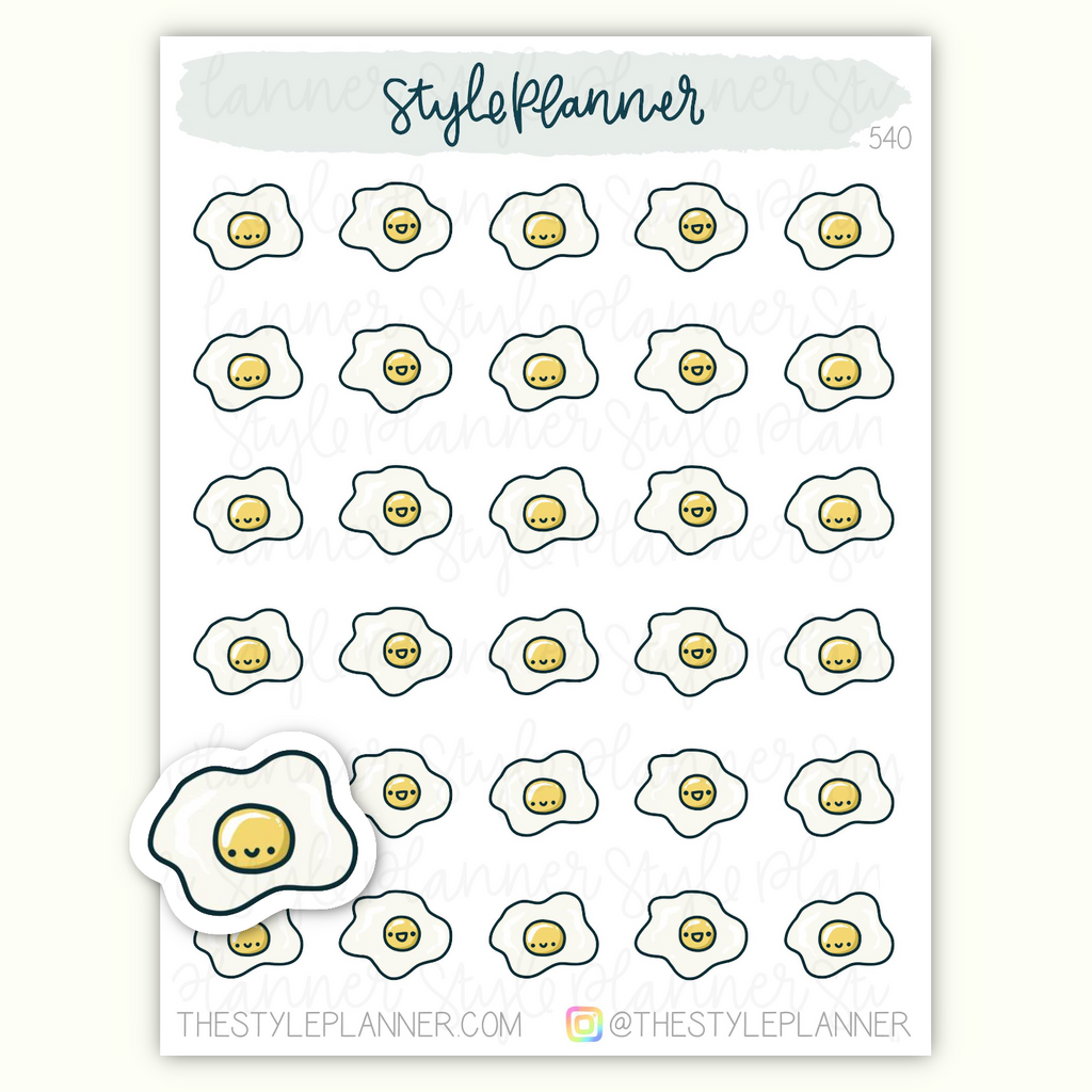 Fried Eggs Stickers