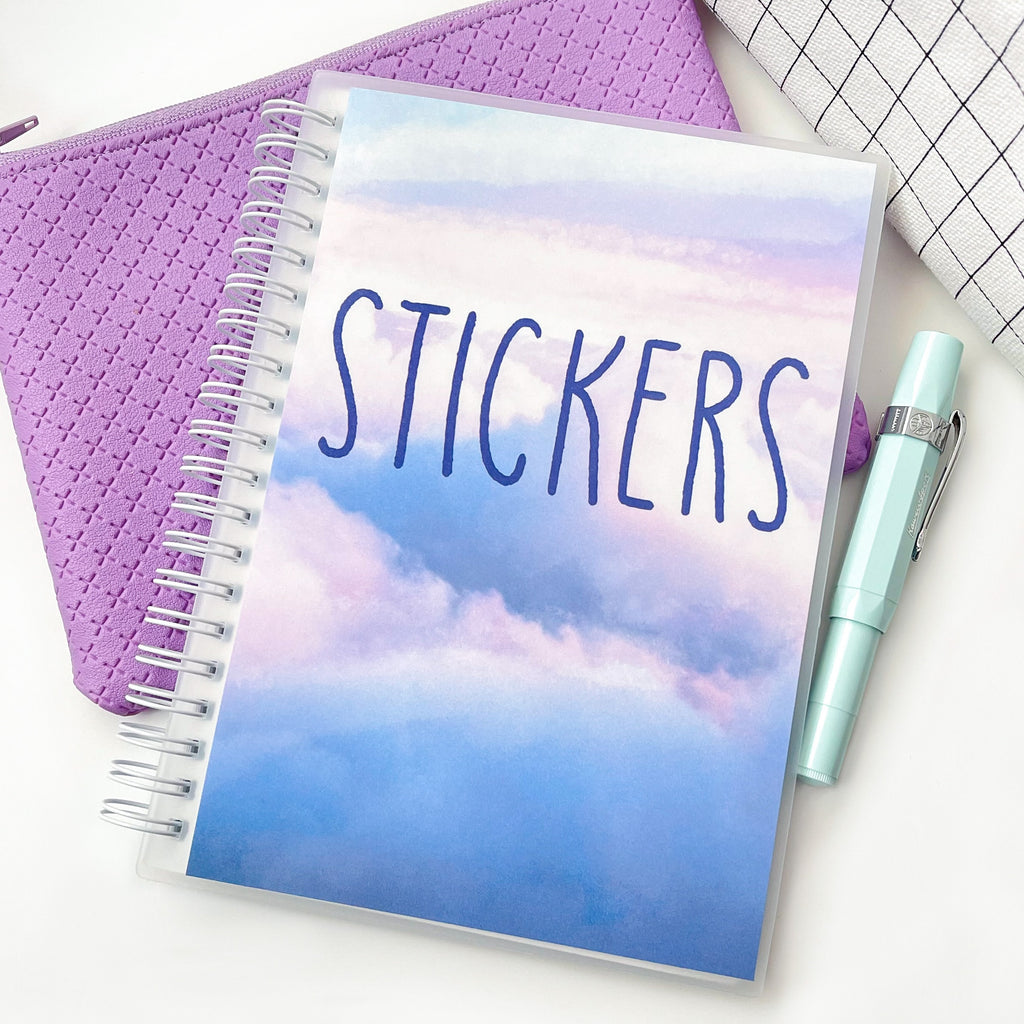 Reusable Sticker Book | Clouds