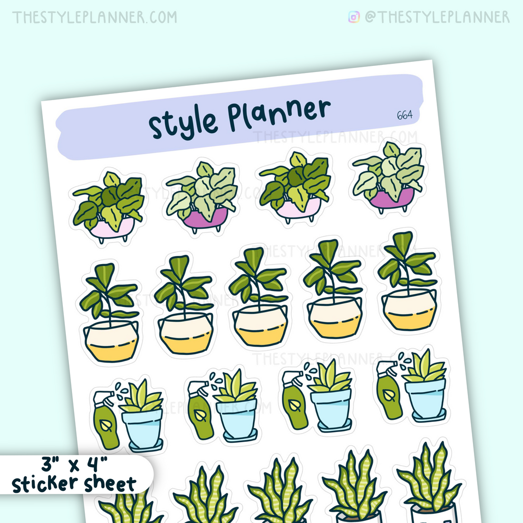 Plants Variety Doodles