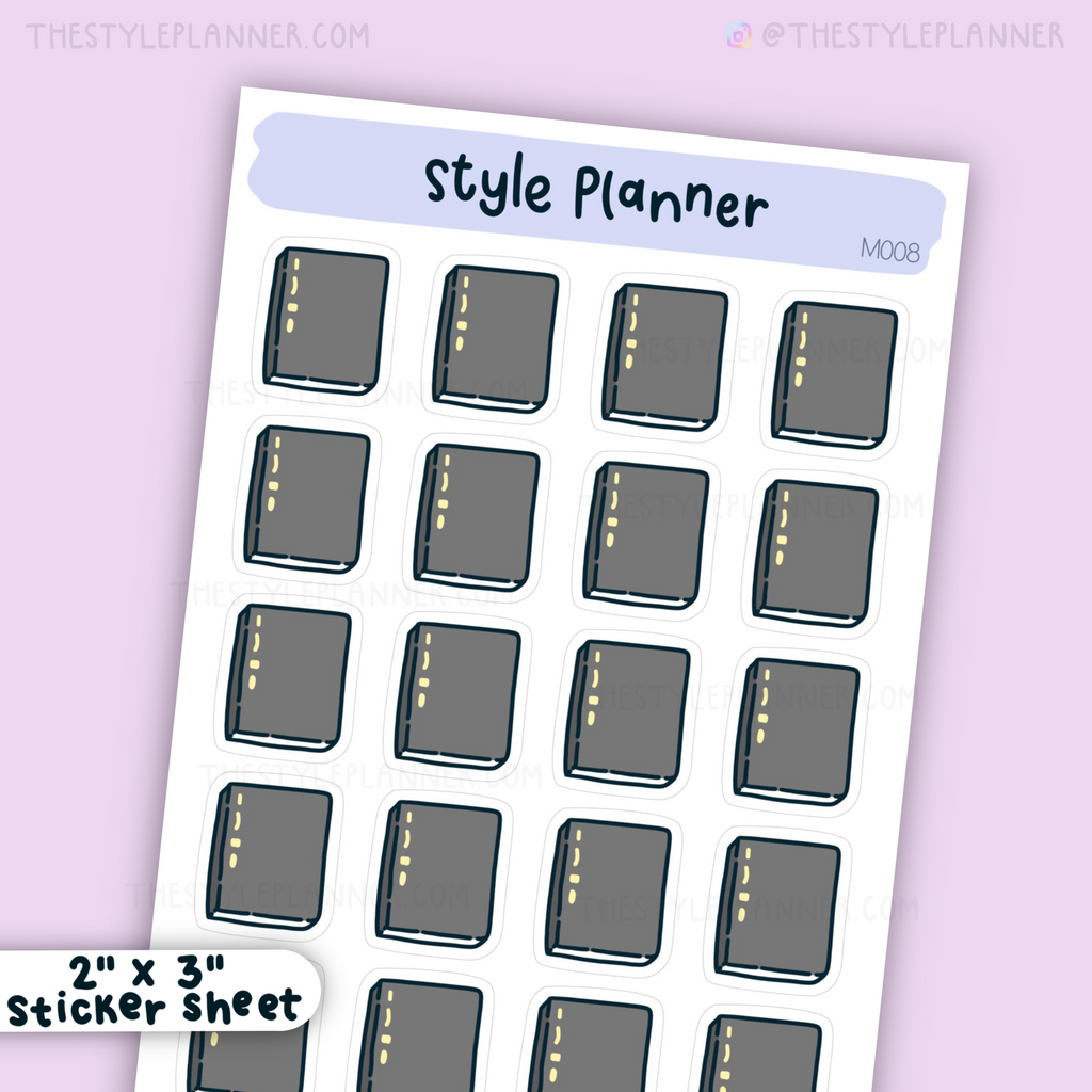 Mini Stalogy Notebooks Stickers