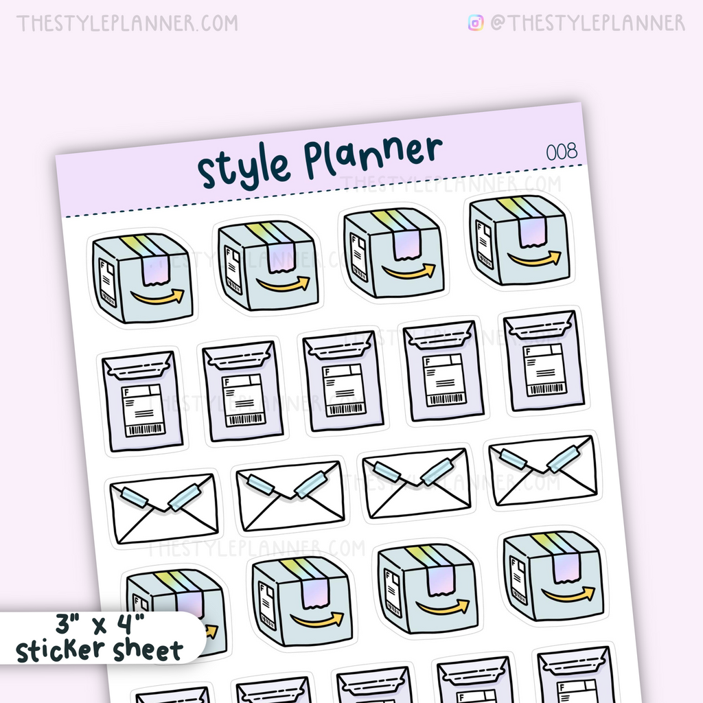 Packages Stickers (Pastel)